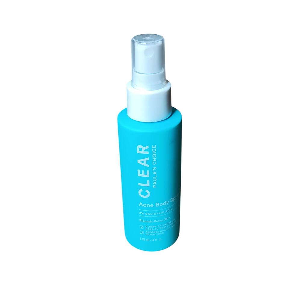 New Paula's Choice CLEAR Acne Body Spray 2% BHA SZ 4oz - Picture 2 of 6